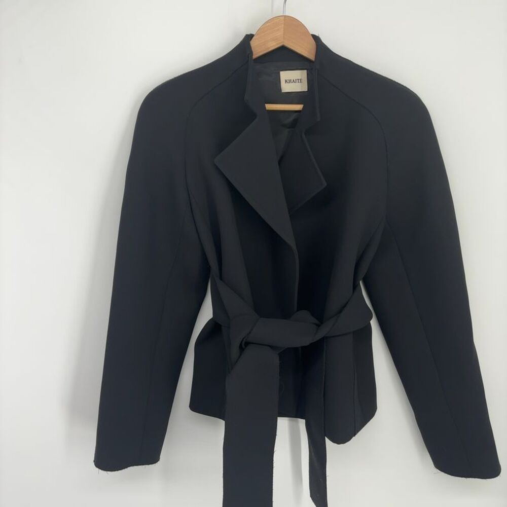 KHAITE Edith Jacket in Black